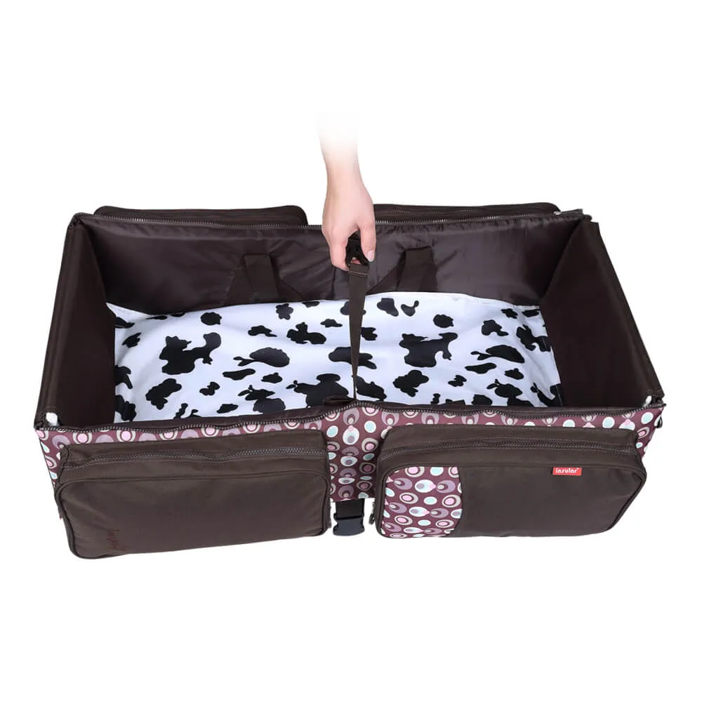 Universal Portable Baby Travel Bed & Diaper Storage Bag