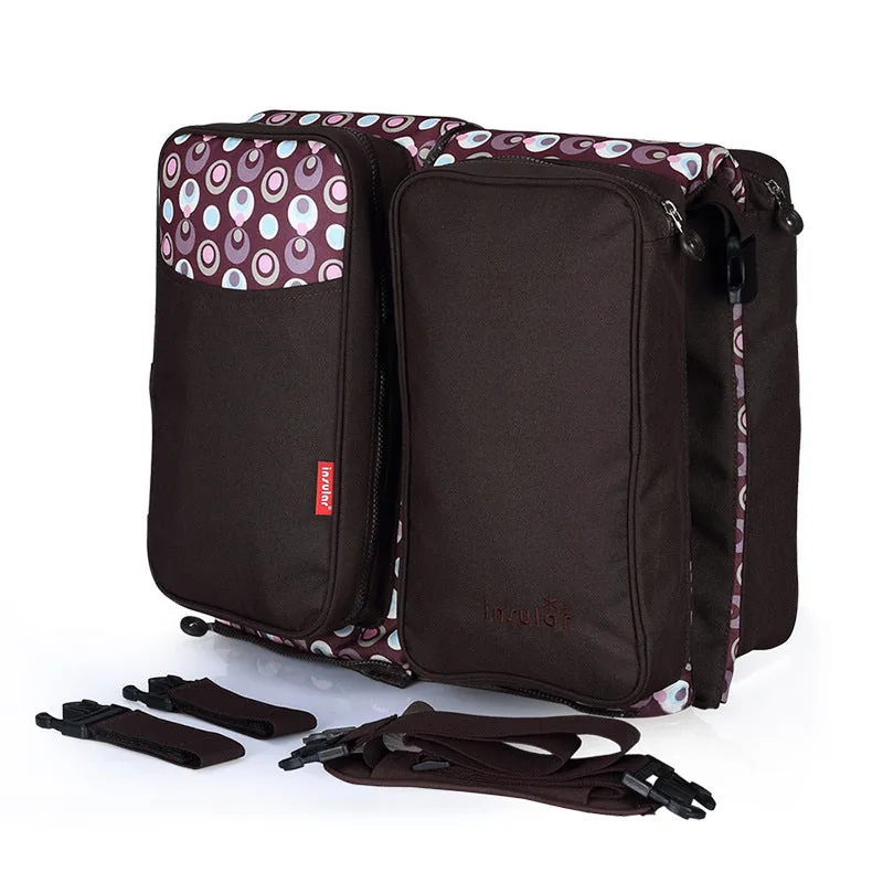 Universal Portable Baby Travel Bed & Diaper Storage Bag