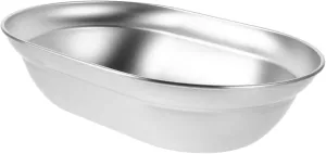 Untensil Tray Stainless Steel Plate Outdoor Food Tray Camping Bowls Multipurpose Camping Utensil Set