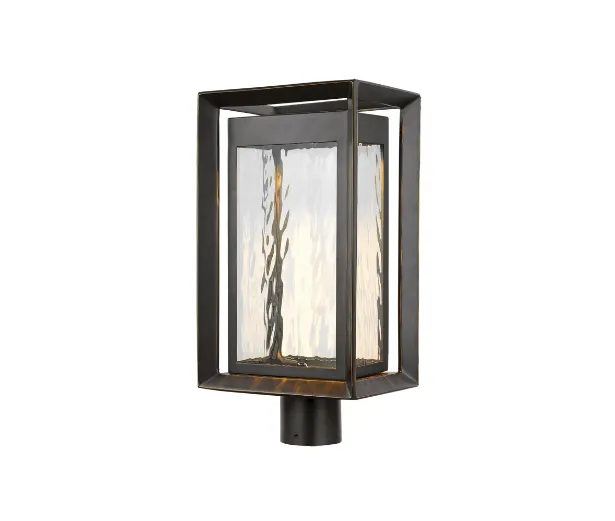 Urbandale Large LED Post Lantern | Antique Bronze