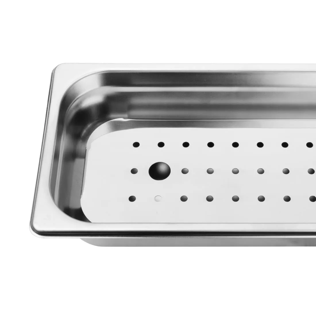 Vogue St/St GN Drainer Tray for GN 1/4