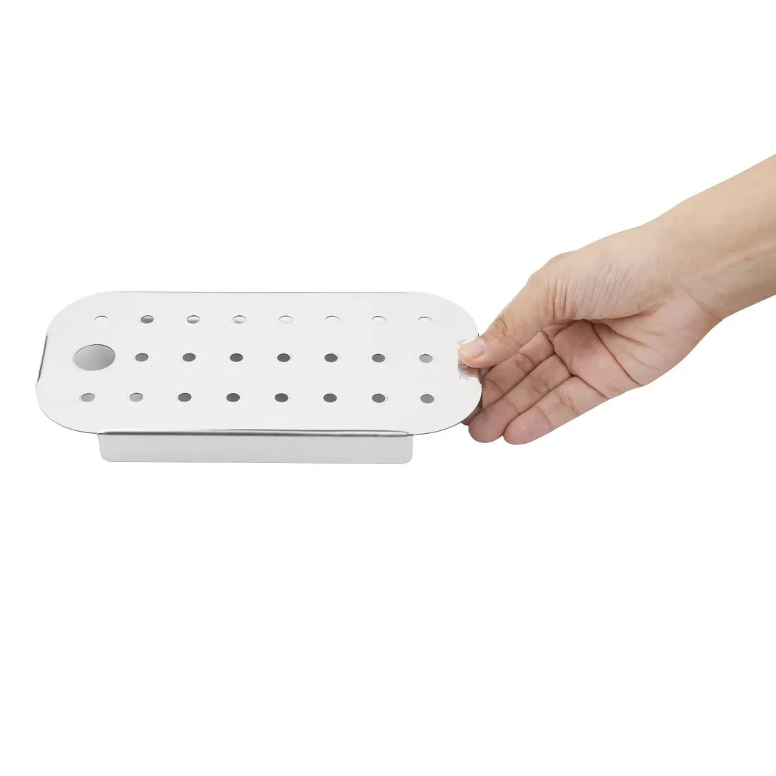 Vogue St/St GN Drainer Tray for GN 1/4