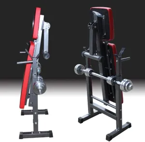 Weight Bench Adjustable Dumbbell Bench Barbell Bench Press Rack Commercial Flat Bench Bird Bench Abdominal Plate Folding Fitness Chair