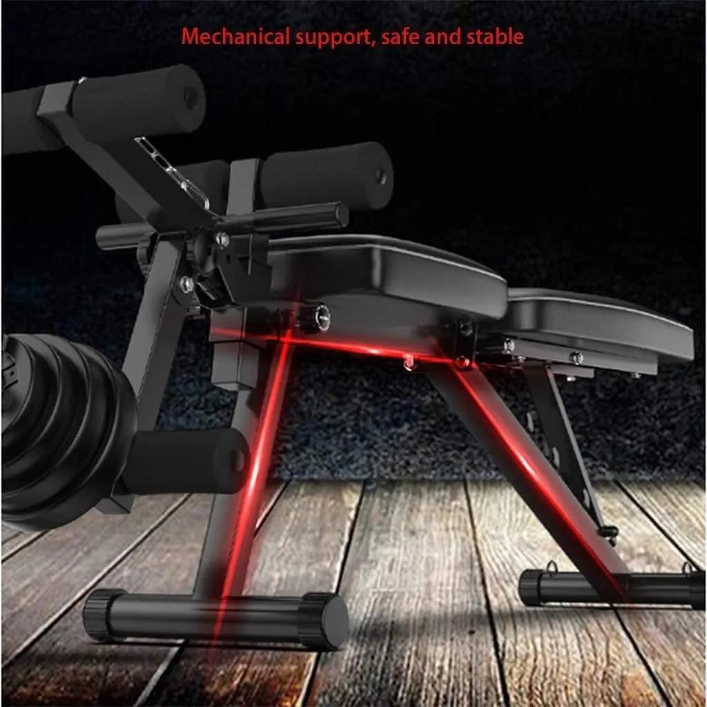 Weight Bench Workout Bench Home Gym Exercises Adjustable Benches Dumbbell Stools Fitness Stools Multifunctional Bench Press Home Professional Sit-Up Equipment Men's Training Bench