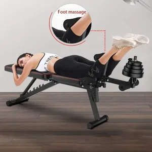 Weight Bench Workout Bench Home Gym Exercises Adjustable Benches Dumbbell Stools Fitness Stools Multifunctional Bench Press Home Professional Sit-Up Equipment Men's Training Bench
