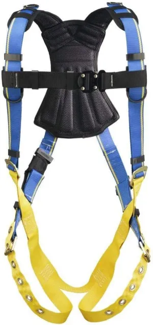 Werner H112002 Blue Armor 2000 Standard (1 D Ring) Harness Tongue Buckle Legs (M/L), 1per Pack