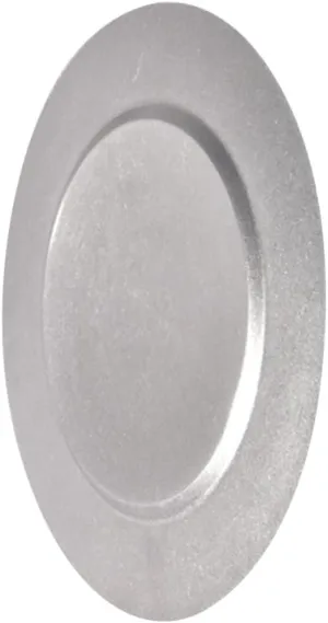 Western Style Stainless Steel Plate Dinner and Dessert Camping and Hiking Smooth Edges Easy to Maintain