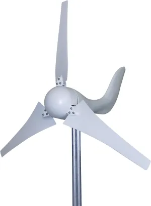 Windmill 400W 12V Land and Marine Wind Turbine Generator kit. Inbuilt MPPT Charge Controller   Automatic and Manual Braking System with Amps Meter. DIY Installation.