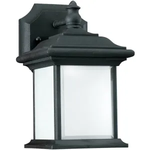 Wynfield Black LED Outdoor Wall Lantern