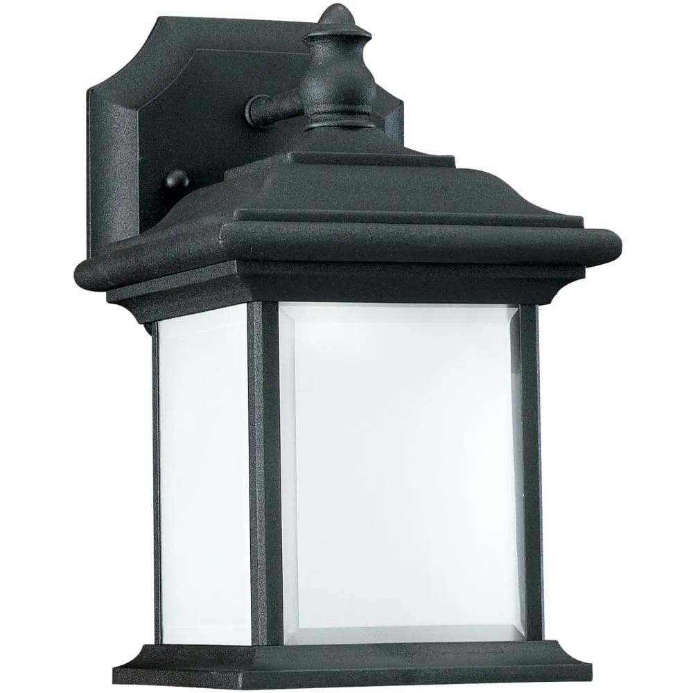 Wynfield Black LED Outdoor Wall Lantern